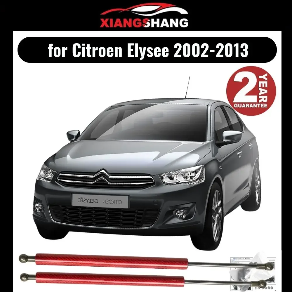 Hood Damper for Citroen Elysee 2002-2013 Gas Strut Lift Support Front Bonnet Modify Gas Springs Shock Absorber