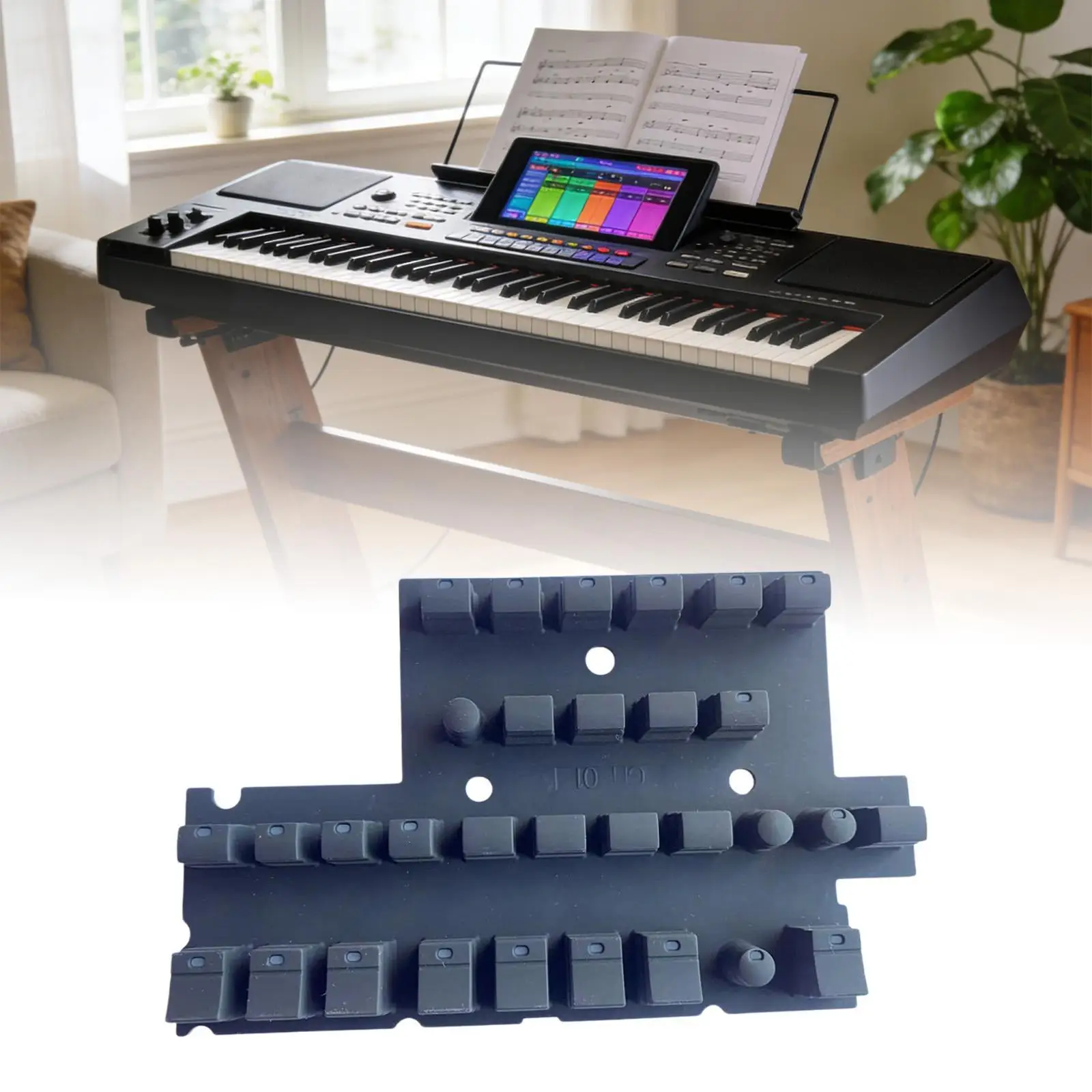 Professional Stage Performance Conductive Pad for PA700 Electronic Keyboard Key Contact Part Improve Practice and Show