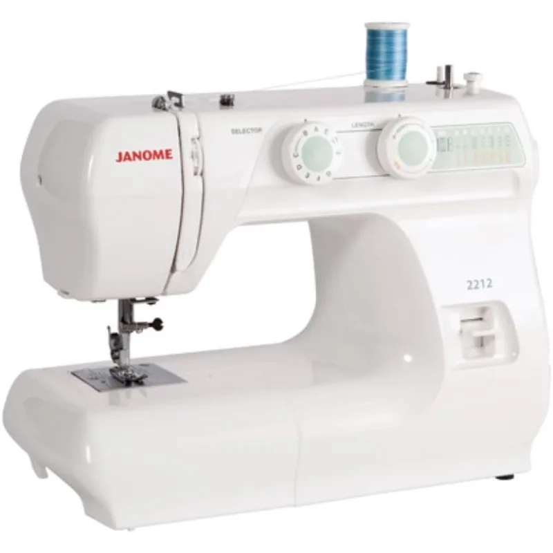 Janome 2212 Front-Loading Sewing Machine with 12 Built-In Stitches