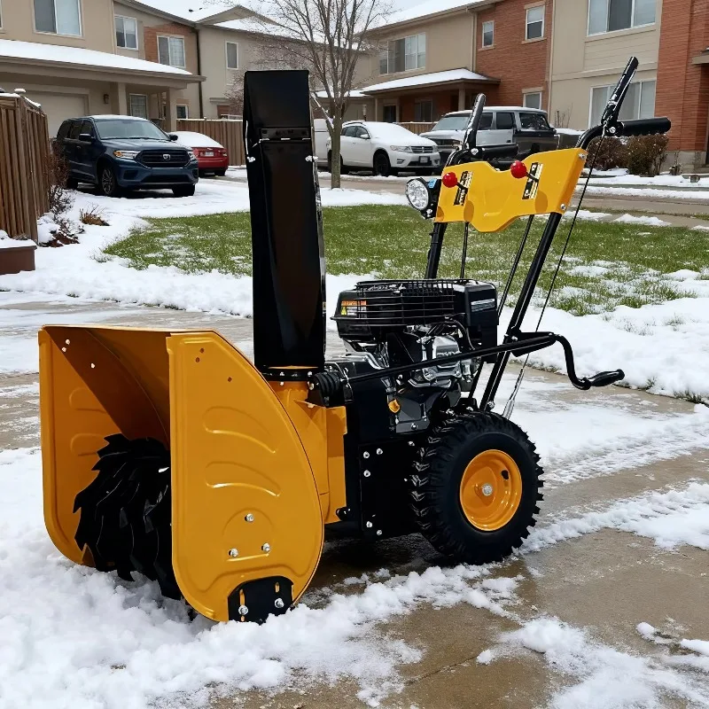 Hot Selling Road Snow Blower Snowplow for Parking Lot Community & Factory Roads Convenient Courtyard Snow Cleaning Sweeper
