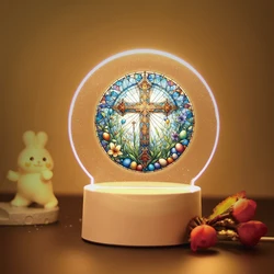 Crucifix Cartoon  Children'S Lamp Gift For Kids