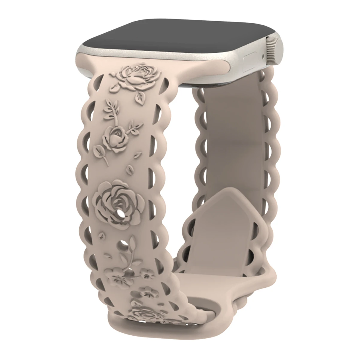 Pulseira de relógio para iWatch 42/44/45/49mm 38/40/41mm Pulseira de relógio esportivo de silicone para série de relógio Ultra2 Se 9/8/7/6/5/4/3/2/1_voghion.com