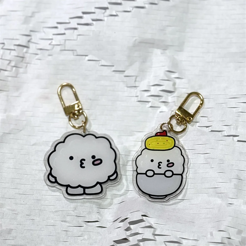 2pcs Kpop Miniteen Keychain Cute Idol Keyring JEONGHAN JOSHUA JUN HOSHI VERNON DINO WONWOO WOOZI Acrylic Pendant Bag Accessories