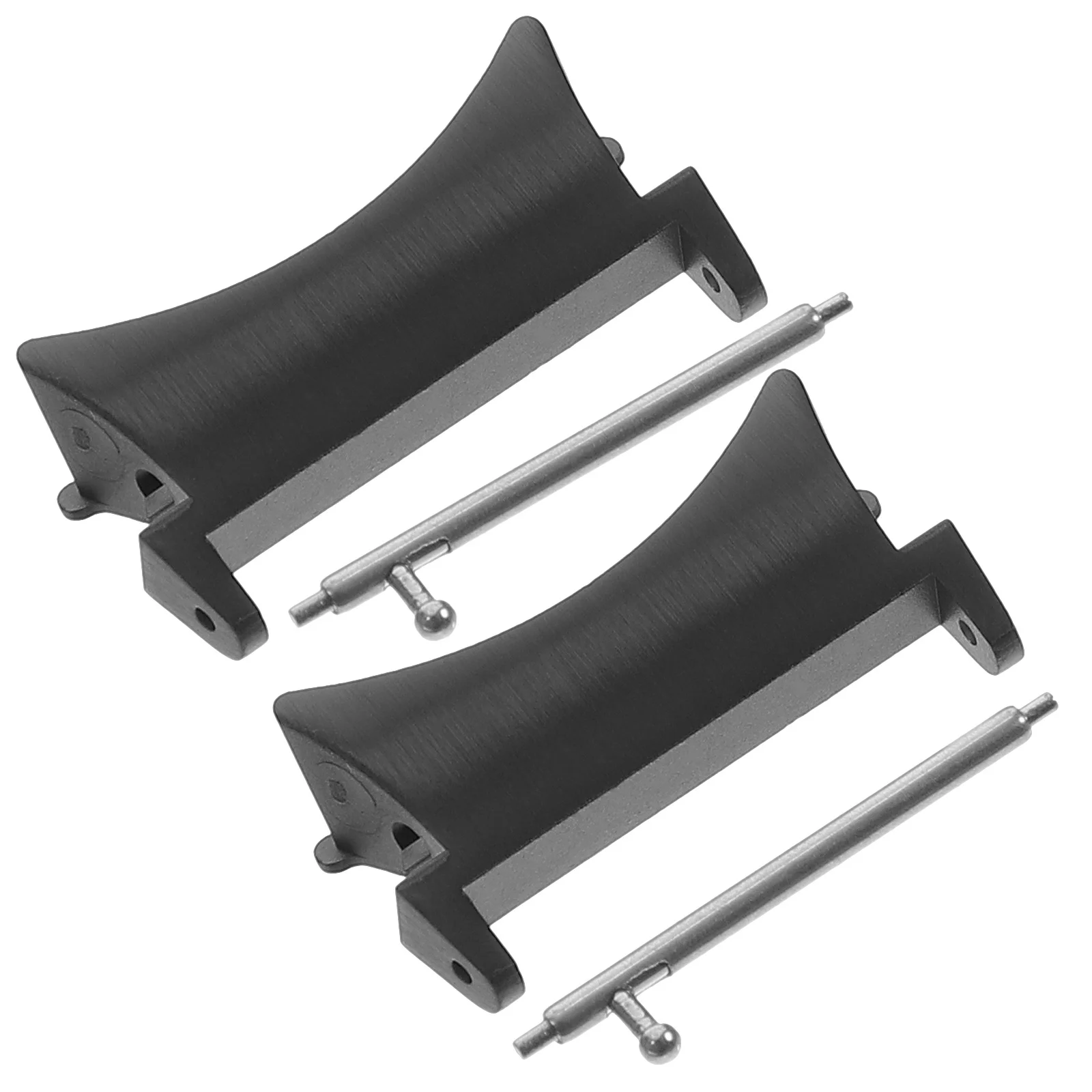 2Pcs Watchband Connector Hardwearing Watchstrap Connector Quick Replace Adapter Small Watch Replacement Compatible with Galaxy