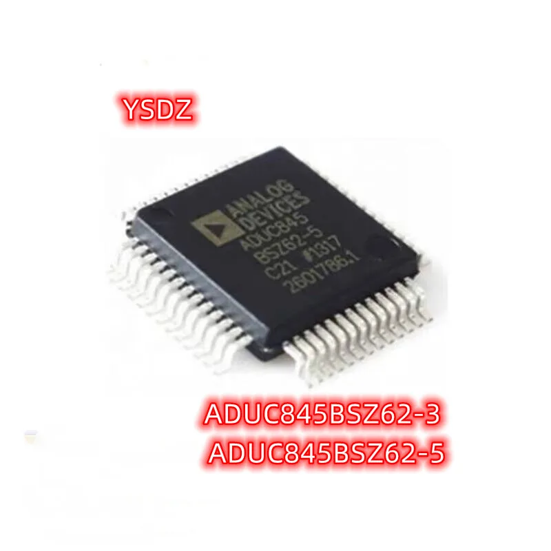 

5PCS ADUC845BSZ62-3 ADUC845BSZ62-5 package QFP-52 8-bit microcontroller chip The original authentic patch 100% original