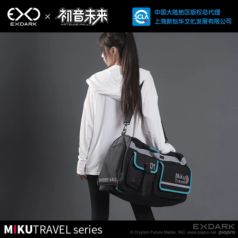 Moeyu Vocaloid Hatsune Miku Backpack Shoulder Bag Handbags for Women Men Large Backpacks Rucksack Camping Running Travel Bags