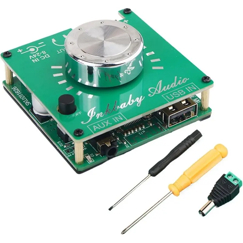 

FULL-Bluetooth 5.0 Digital Amplifier Board Hi-Fi Stereo USB Flash Drive HIFI 2X30w Stereo