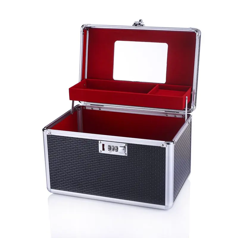 

Новая косметичка для макияжа, профессиональные косметички для художников, многослойный ящик для косметики, тату, ногтей, контейнер для хранения