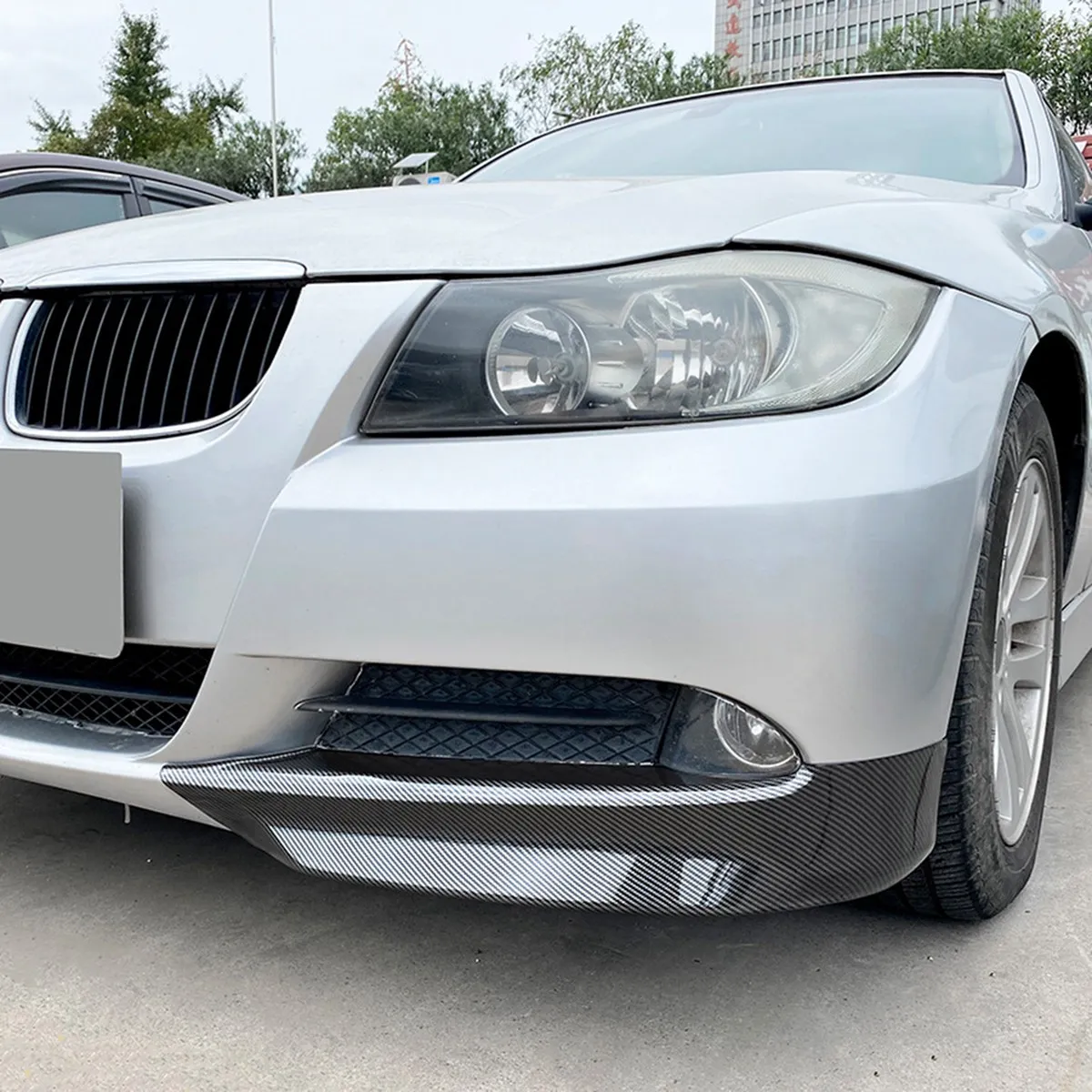 

For BMW 3 Series E90 E91 Pre 320I 330I 2005-2008 Front Bumper Lip Angle Diffuser Splitter Spoiler Protector