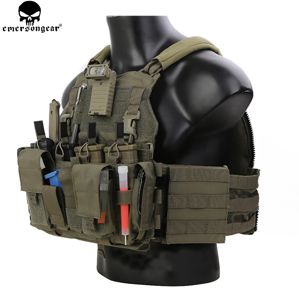 EmersonGear chaleco táctico estilo MF Gen IV para caza al aire libre - imagen 4