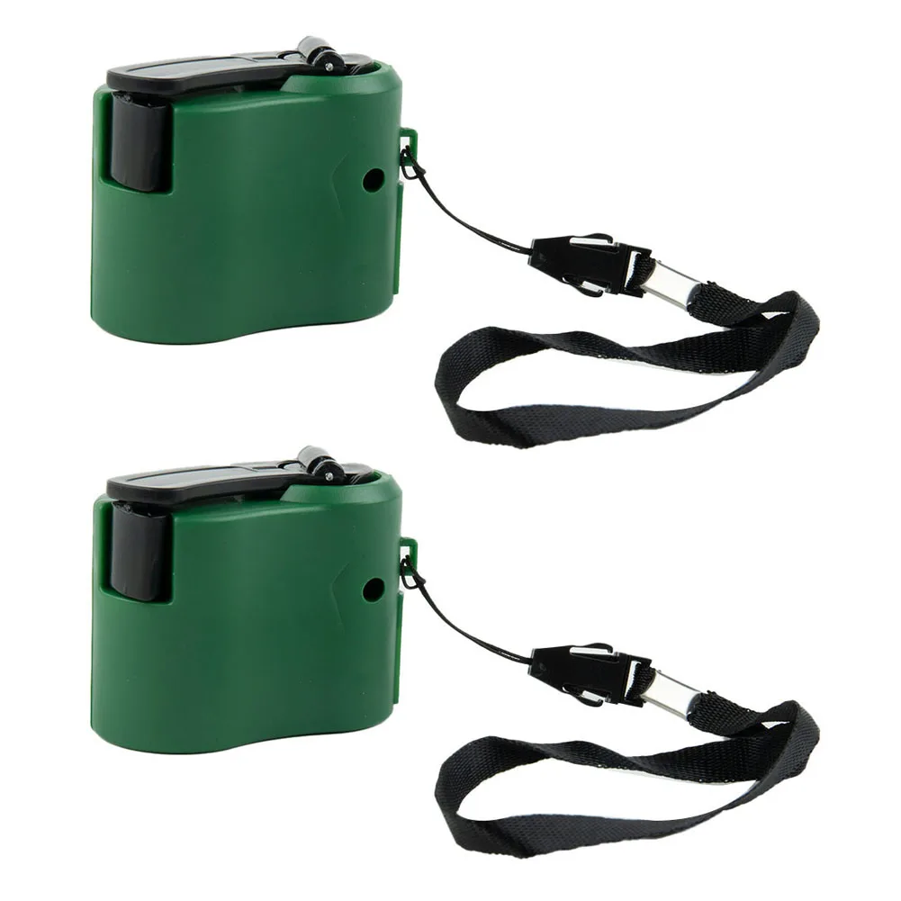 2PCS USB Phone Charger Hand Crank Generator for Digital Devices Perfect Companion for Travel and Outdoor Activities