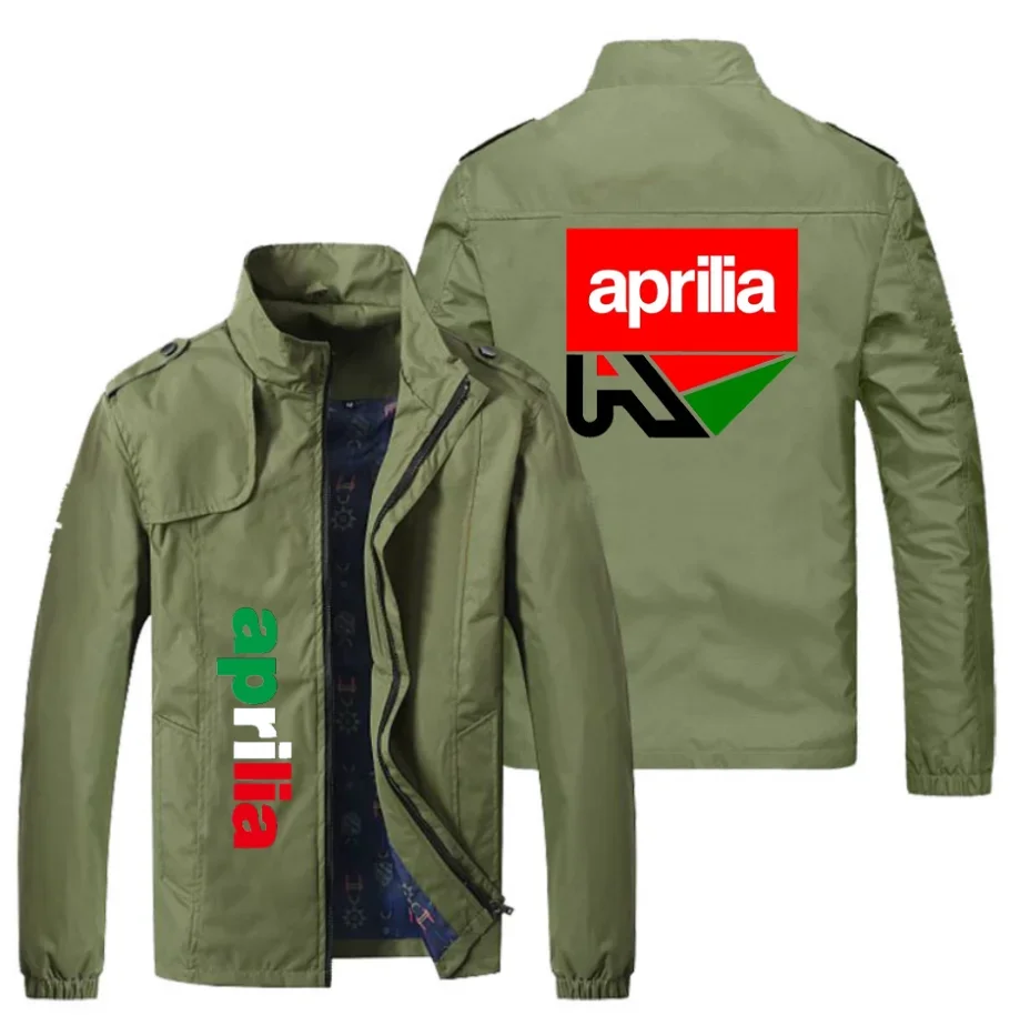 Chaqueta holgada con logotipo de aprilia para hombre, uniforme de béisbol callejero con estampado Popular, informal, a la moda, primavera y otoño, novedad de 2023