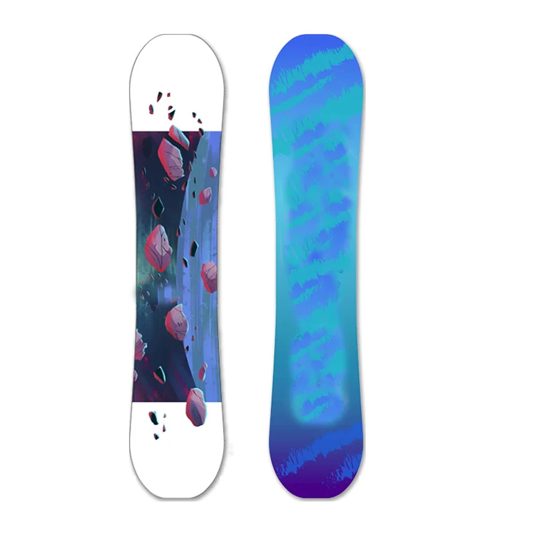 Los deportes largos de invierno de la fibra de carbono de encargo nunca los snowboards del color del tablero de la película del verano para el adulto