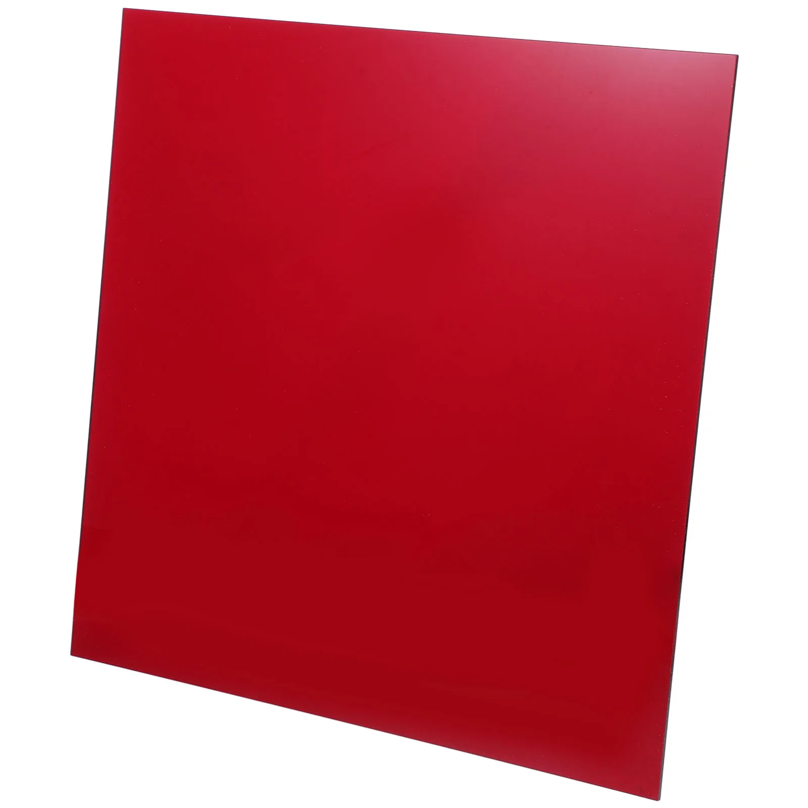 

Red Acrylic Sheet Translucent Plastic Panels For DIY Furniture Display Crafts Cutting Boards Photo Frames Sheets