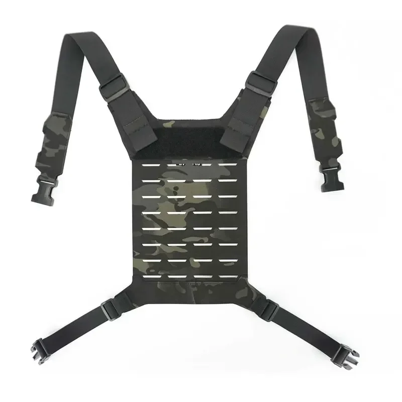

Airsoft D3 SS MK Chest Rig Strap Tactical Laser Cut MOLLE Vest Chest Rig Strap Hunting Vest Chest Hanging Plate Carrier Gear