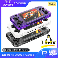 Open source R36H retro handheld video game console Linux system 3.5-inch IPS screen portable pocket video player 64GB games