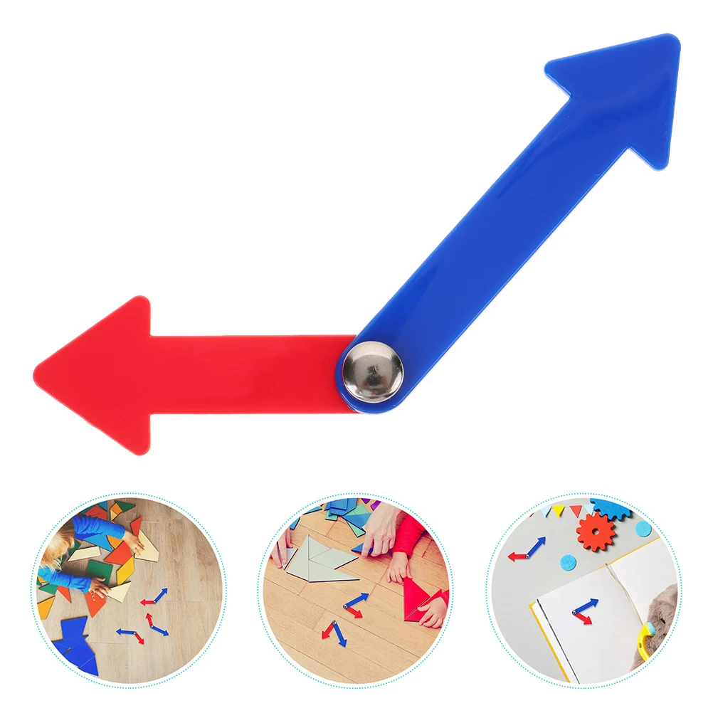 

8Pcs Educational Clock Hands Set Plastic Rotatable Time Telling Learning Tool for Kids Fine Motor Skill Development Classroom