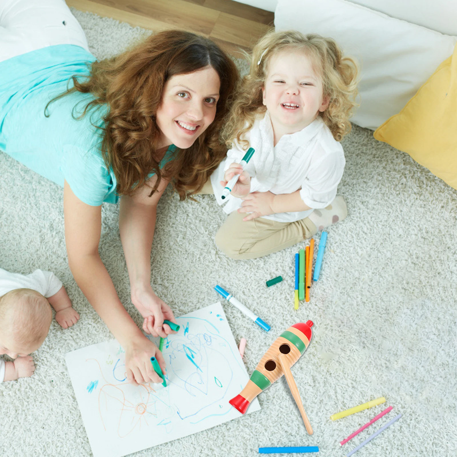 

Wood Fish Shaped Guiro Early Education Music Instrument For Kids Scrapie Birthday Gift Wood Guiro Quack Sound Kid Music Training