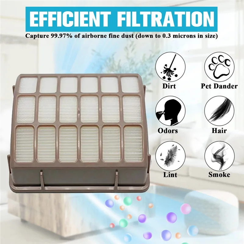 2025-Vacuum HEPA Filter Cotton For Shark Navigator Professional NV70, NV71, NV80, NVC80C, NV90, NV95, UV420 Replacement Part