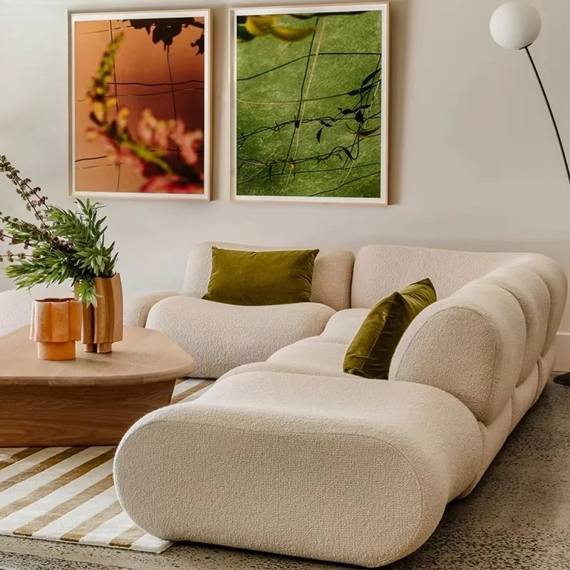 Nordic Modular Sofas Hotel Lobby Living Rooms Showrooms High-end Custom-made Comfortable Modern Minimalist Sofas for Apartments