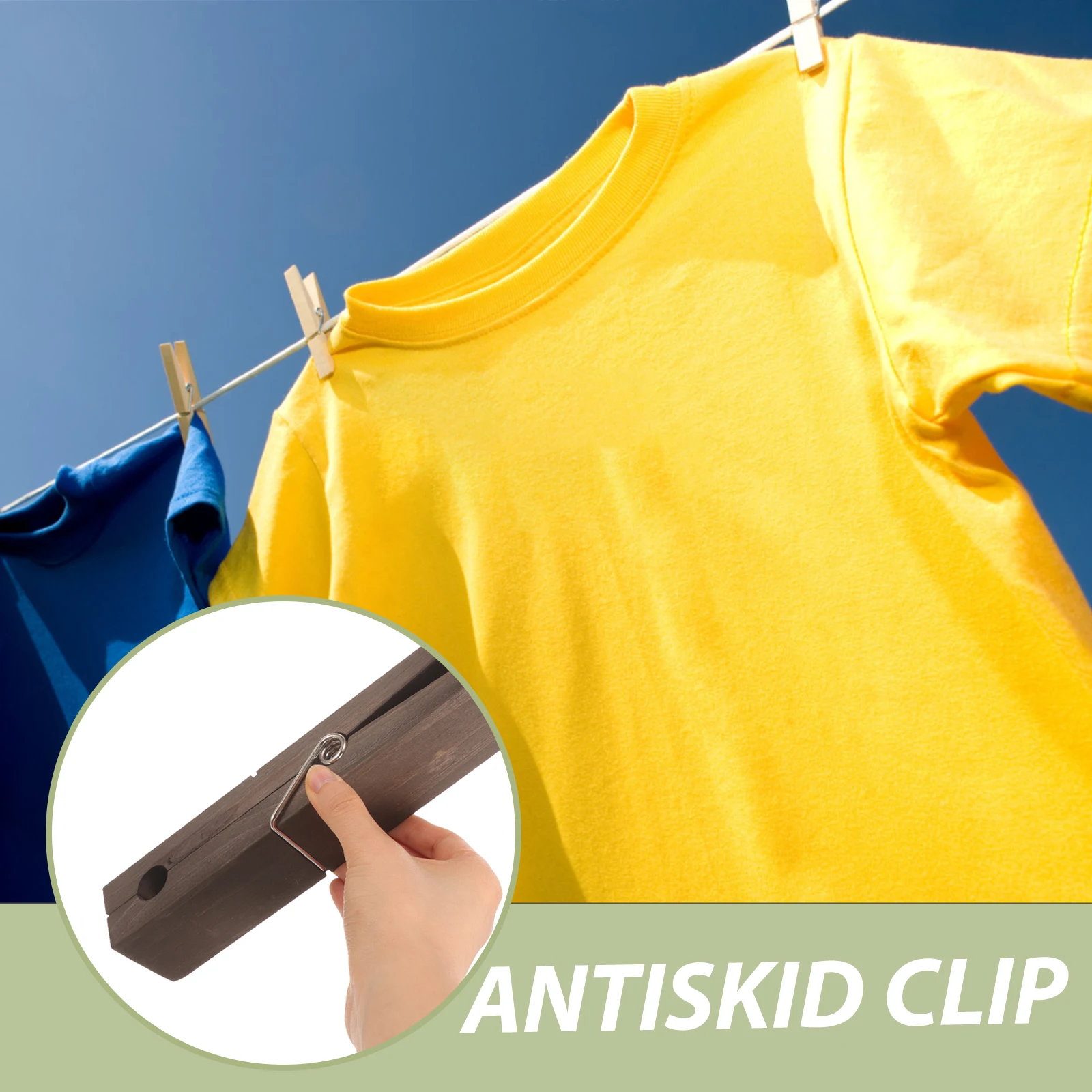 

Cabilock Bathroom Towel Rack Jumbo Clothespin Giant Cloth Holder Rustic Wooden Mounted Clip for Bath Towels