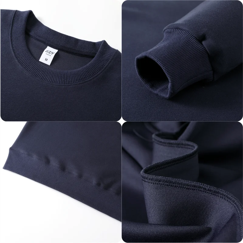 تي شيرت بأكمام طويلة ورقبة مستديرة ، سترة أحادية اللون ، طباعة بنمط فضفاض ، جديد ، الربيع والخريف