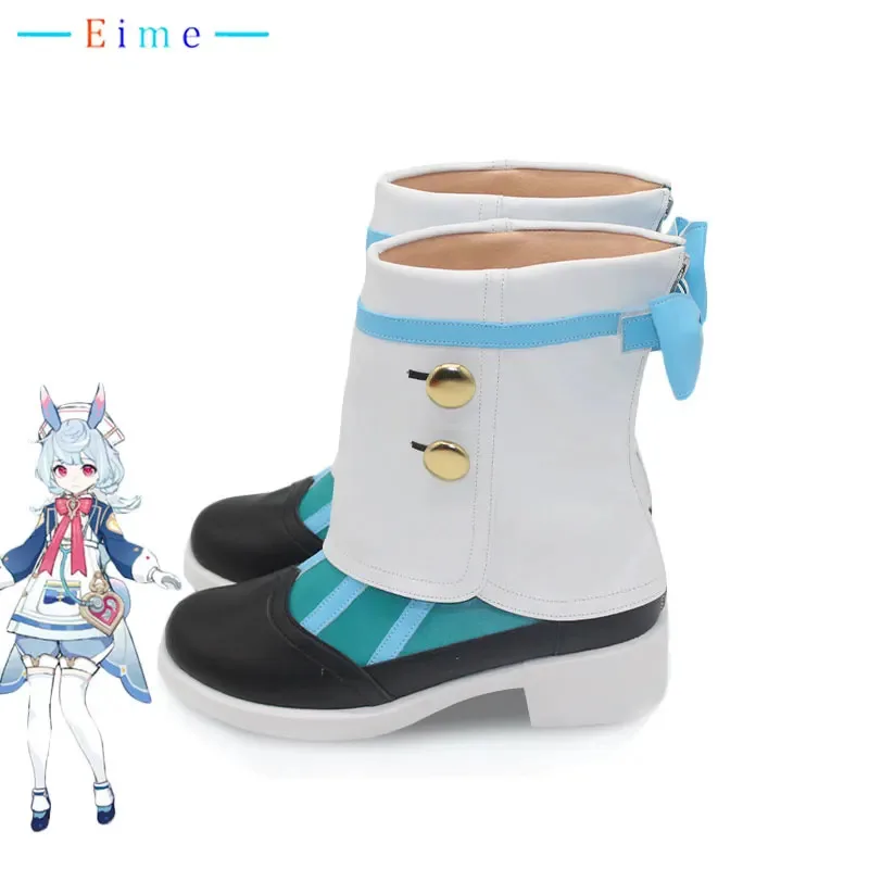 أحذية Game Genshin Impact Sigewinne التأثيرية أحذية كرنفال الهالوين أحذية PU دعائم تنكرية مصنوعة حسب الطلب