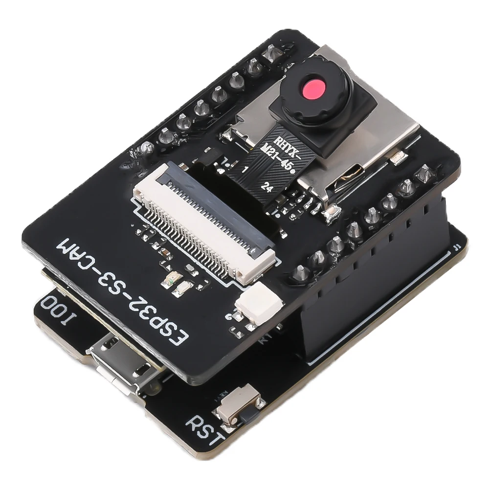 ESP32-S3-CAM Development Board WiFi Bluetooth Module Onboard ESP32-S3-WROOM-1 N16R8 Module with OV2640 Camera