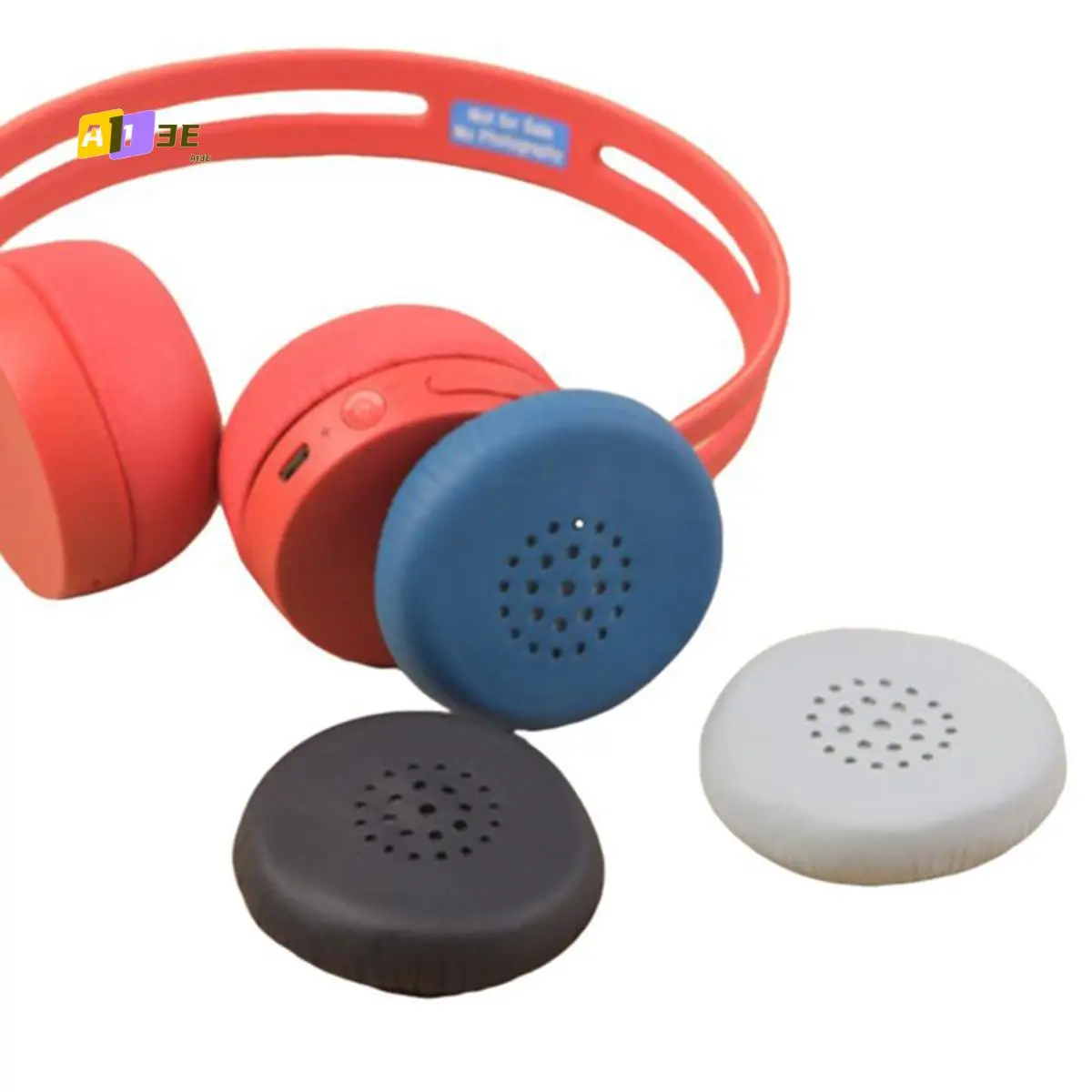 

A13E-1Pair Foam Ear Pads Cushion Leather Earpad For Sony WH-CH400 Headphone