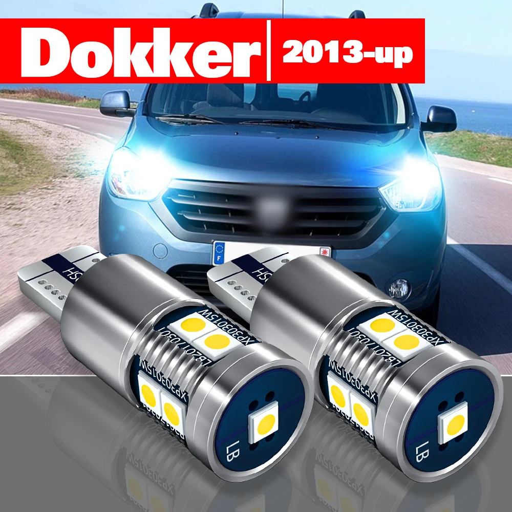 

For Renault Dokker 2013-2021 2pcs LED Parking Light Clearance Lamp Accessories 2014 2015 2016 2017 2018 2019 2020