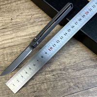 2 In 1 Mini Folding Knife , Fruit Knife,Outdoor Survival Pocket Knives Gear EDC Self Defense Tools Foldable Knife