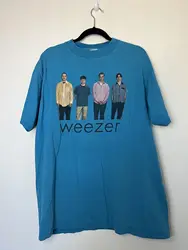 Weezer Rock Band short sleeve T-Shirt Reprint Gift For Birthday