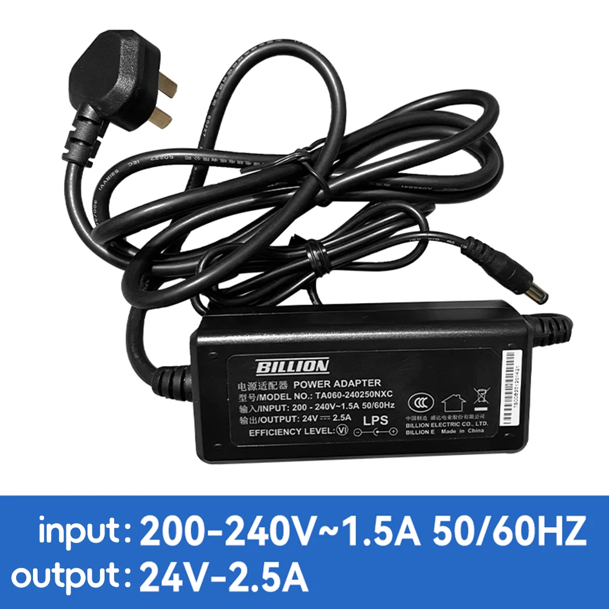 

Горячая Распродажа 2025 года, оригинальный адаптер питания принтера Tsc для 244pro 342pro 243pro Ttp-247 345 Te200 Te300, блок питания термопринтера A