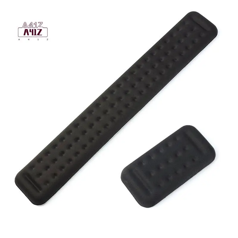 A41Z-Keyboard Wrist Rest, Wrist Rest For Keyboard And Mouse, Ergonomic Memory Foam Keyboard Mouse Pad Set