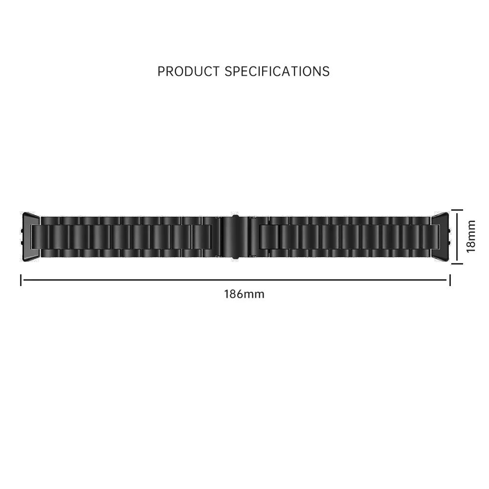 Stainless Steel Metal Strap For Samsung Galaxy Fit 3 R390 Watch Replacement Bracelet For Galaxy Fit 3 SM-R390 Wrist band Correa