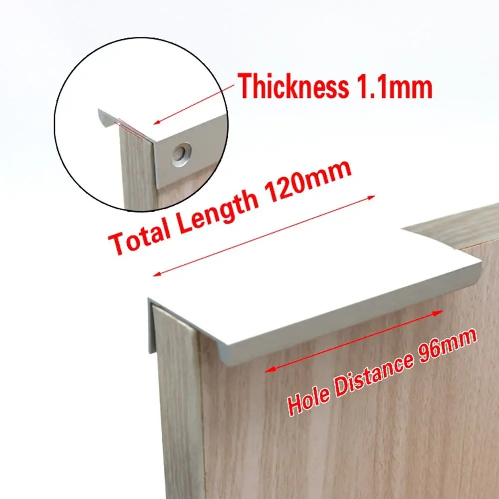 Bedroom Hidden Wardrobe Cupboard Kitchen Cupboard Handles Cabinet Pulls Drawer Knobs Furniture Hardware Furniture Handle