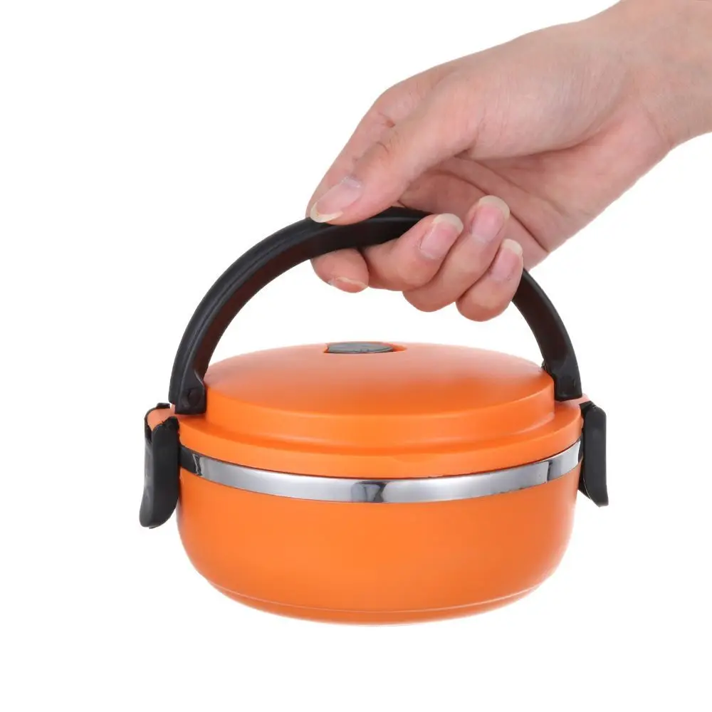 Hot Food Flask Stainless Steel Lunch Box Thermos Vacuum Insulated Trave - view 3