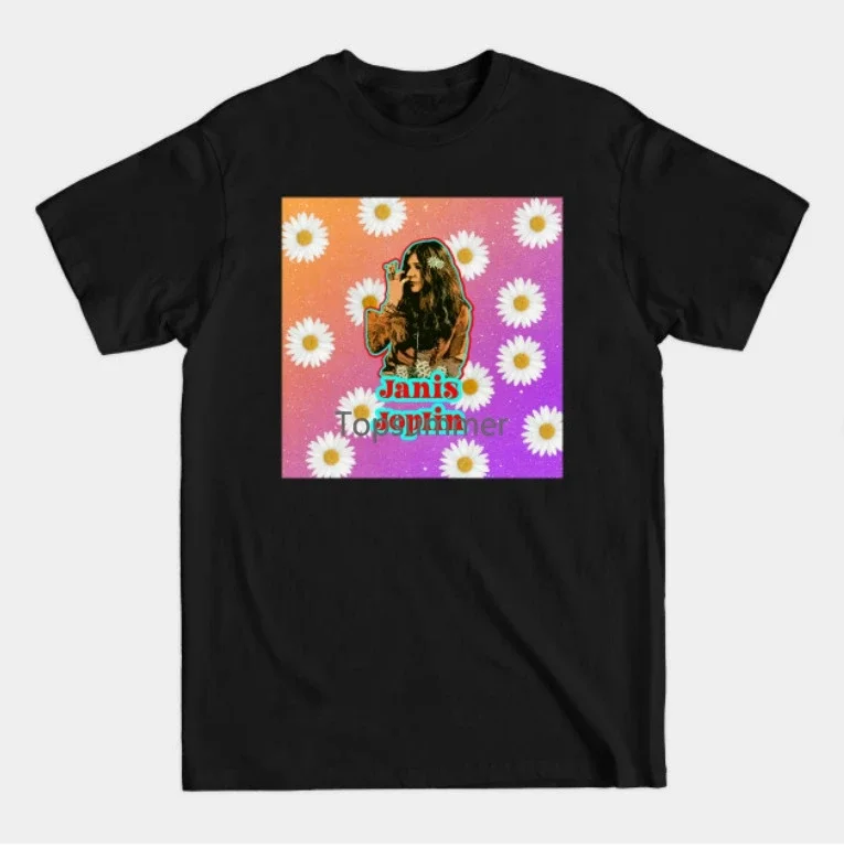 

New - Janis Joplin T Shirt Shirt Thank You The Memories Shirt Cute ,Art
