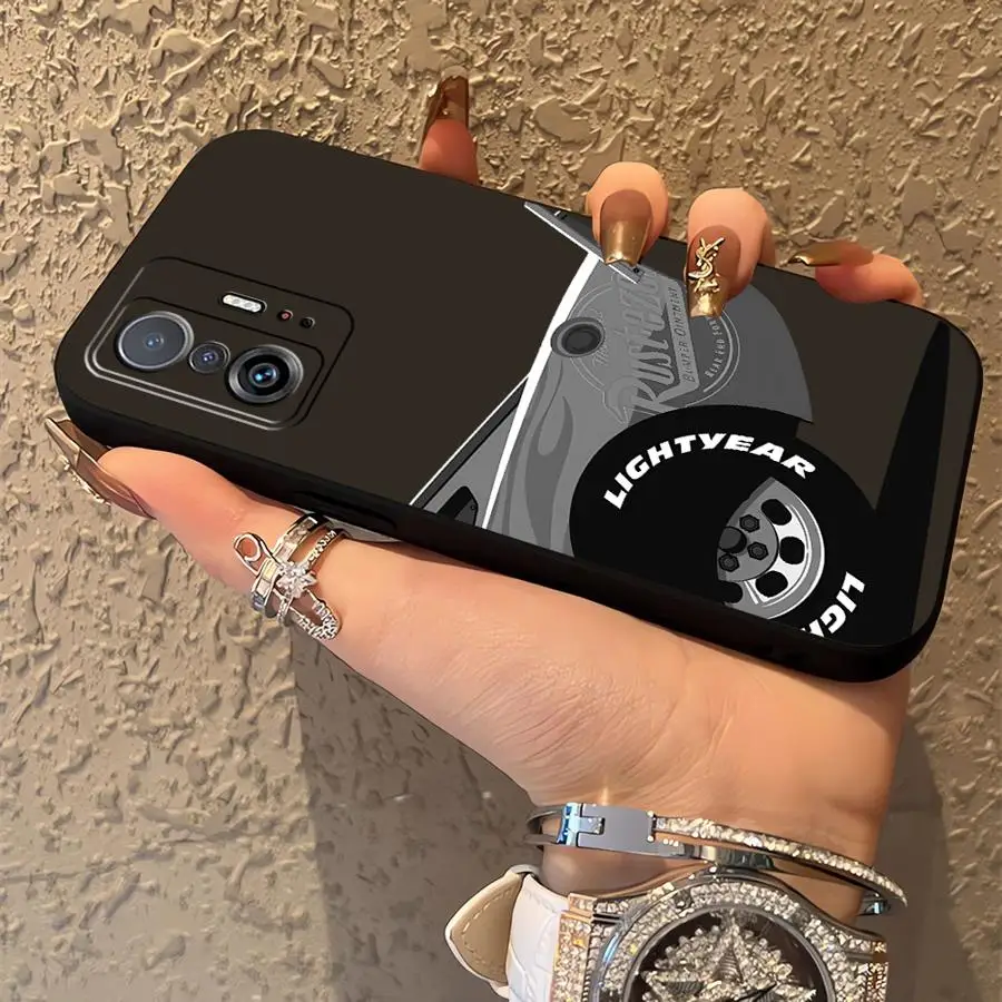 เคสดิสนีย์ไลท์นิ่งแมคควีนสำหรับ Xiaomi Mi 9T 13 10 11 13 Lite CC9Pro 11T 14 Pro 9 10T เคสโทรศัพท์แบบนิ่ม