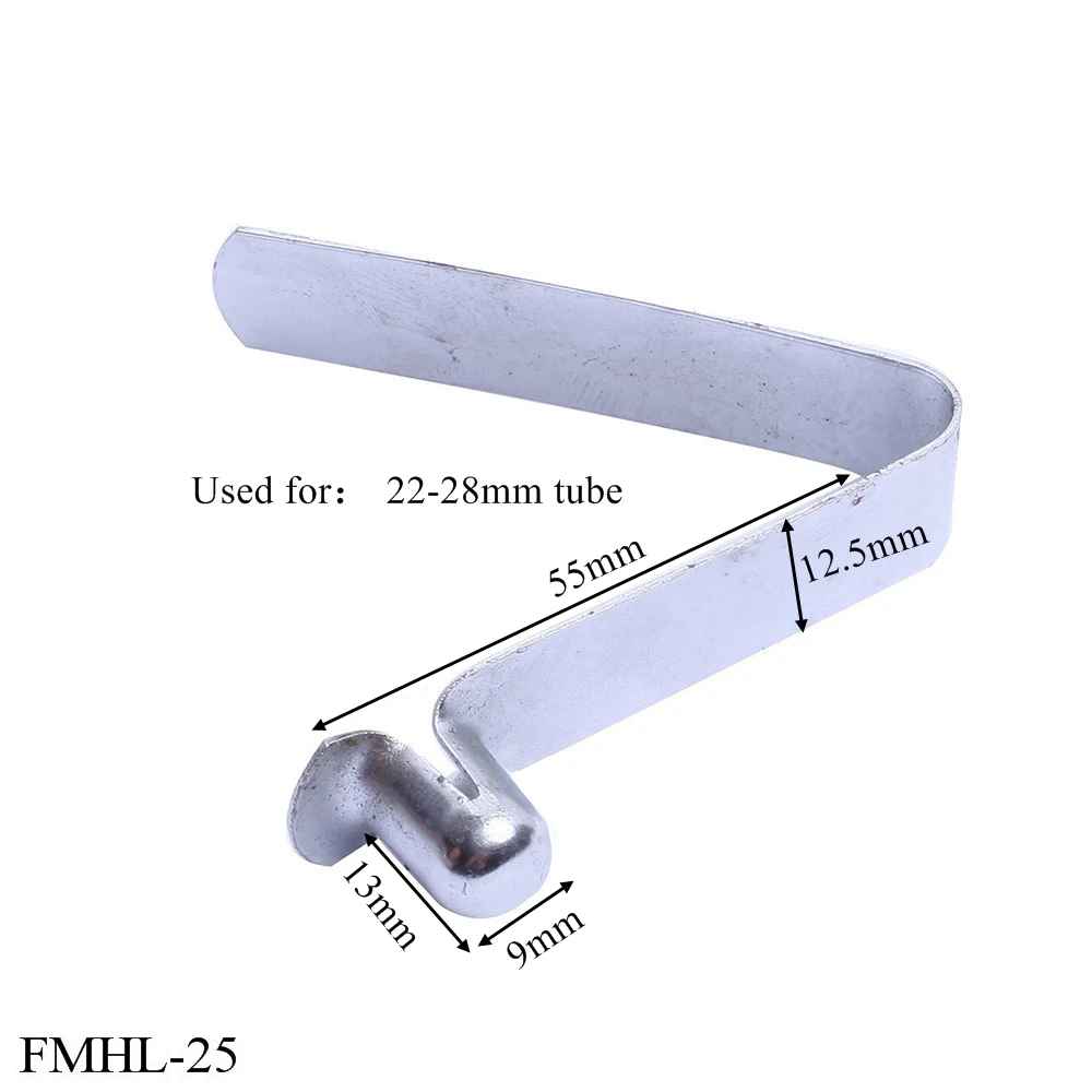 Manufacture Spring Clips Fasteners for Wand Button Lock Spring, Push Button Spring Clips Used for 22-28mm Tube