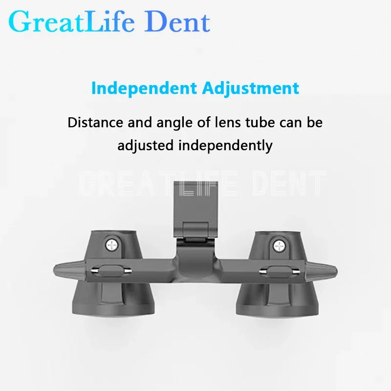 GreatLife Dent 2.5X 3.5X FD-501G KWS Dentisit Surgical Headlight Surgery Medical Frame Dental Magnifier Galileo Binocular Loupes