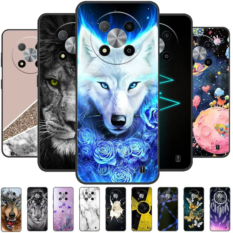 Para zte lâmina a73 5g caso à prova de choque macio tpu silicone capa do telefone para zte lâmina a73 a 73 5g funda bladea73 5g capa saco dos desenhos animados