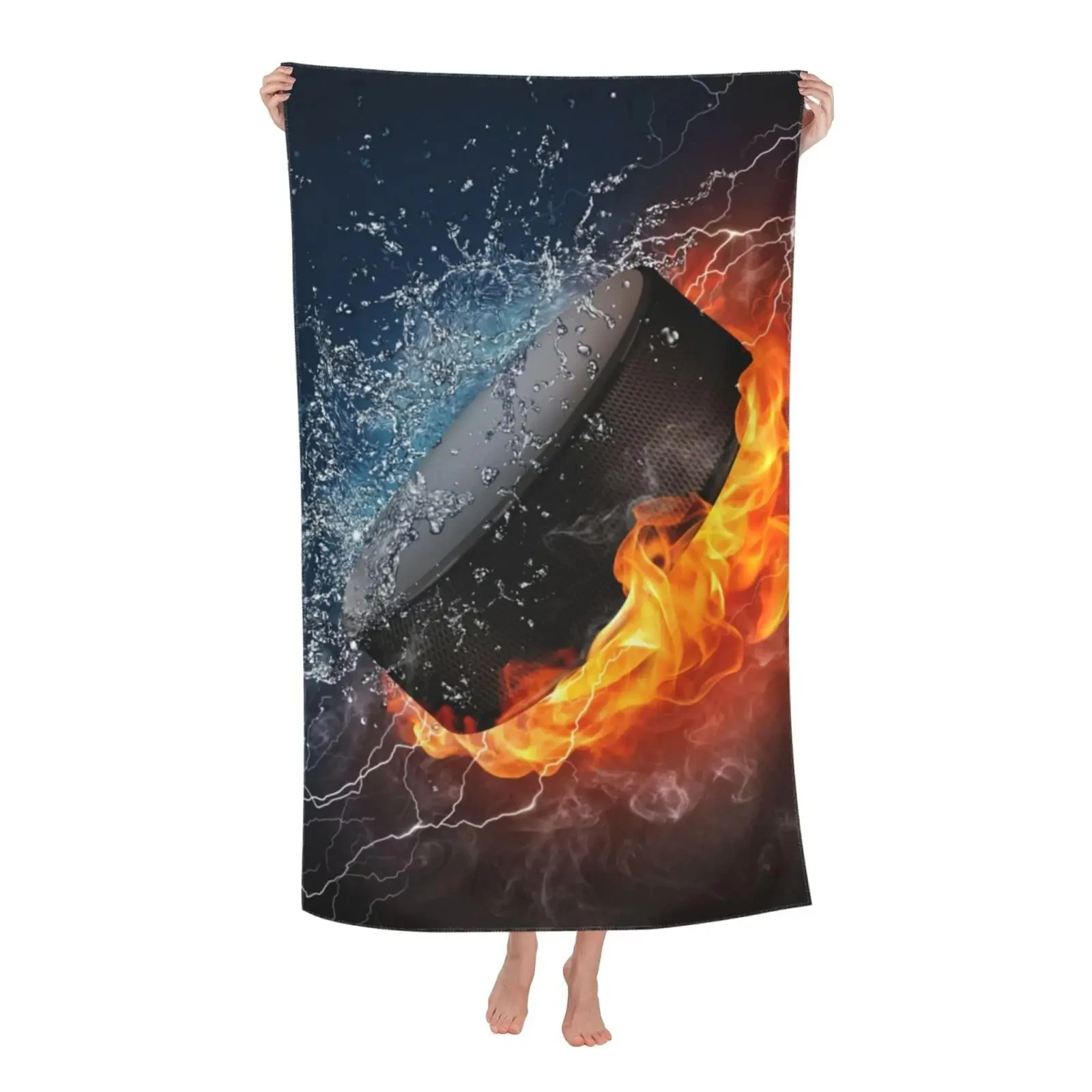 Cool Ball Sport Adult Beach Towel Soft Quick Dry Bath Towel for Bathroom Men Boy Pool Camping Travel Swimming Portable Towels