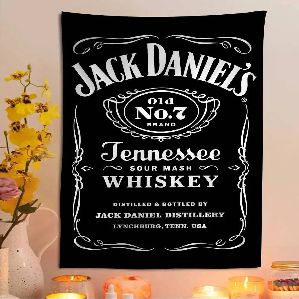 Brand J-Jack D-Daniel Luxury Hanging Bohemian Tapestry Bohemian Wall Tapestries Mandala Kawaii Room Decor