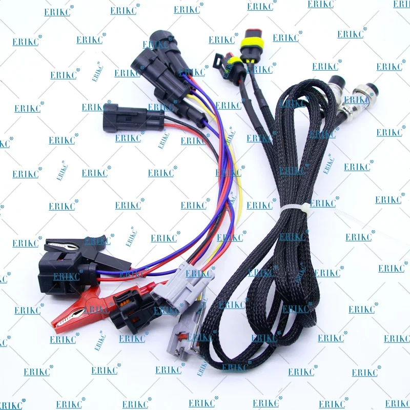 Common Rail Injector Wiring Cable E1024034 Diesel Injection Tester Drive Wire Plug E1024035 For Bosch Denso Delphi