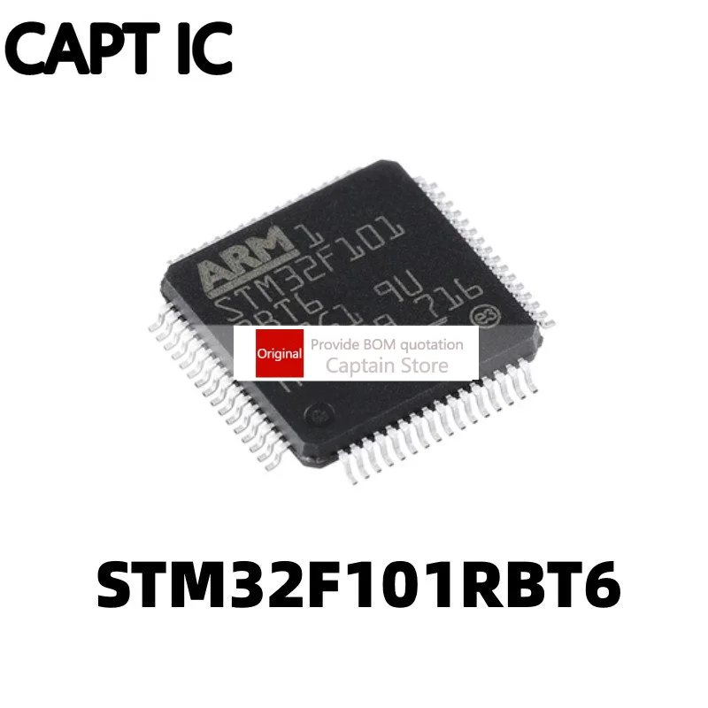 

5 шт. STM32F101RBT6 LQFP64