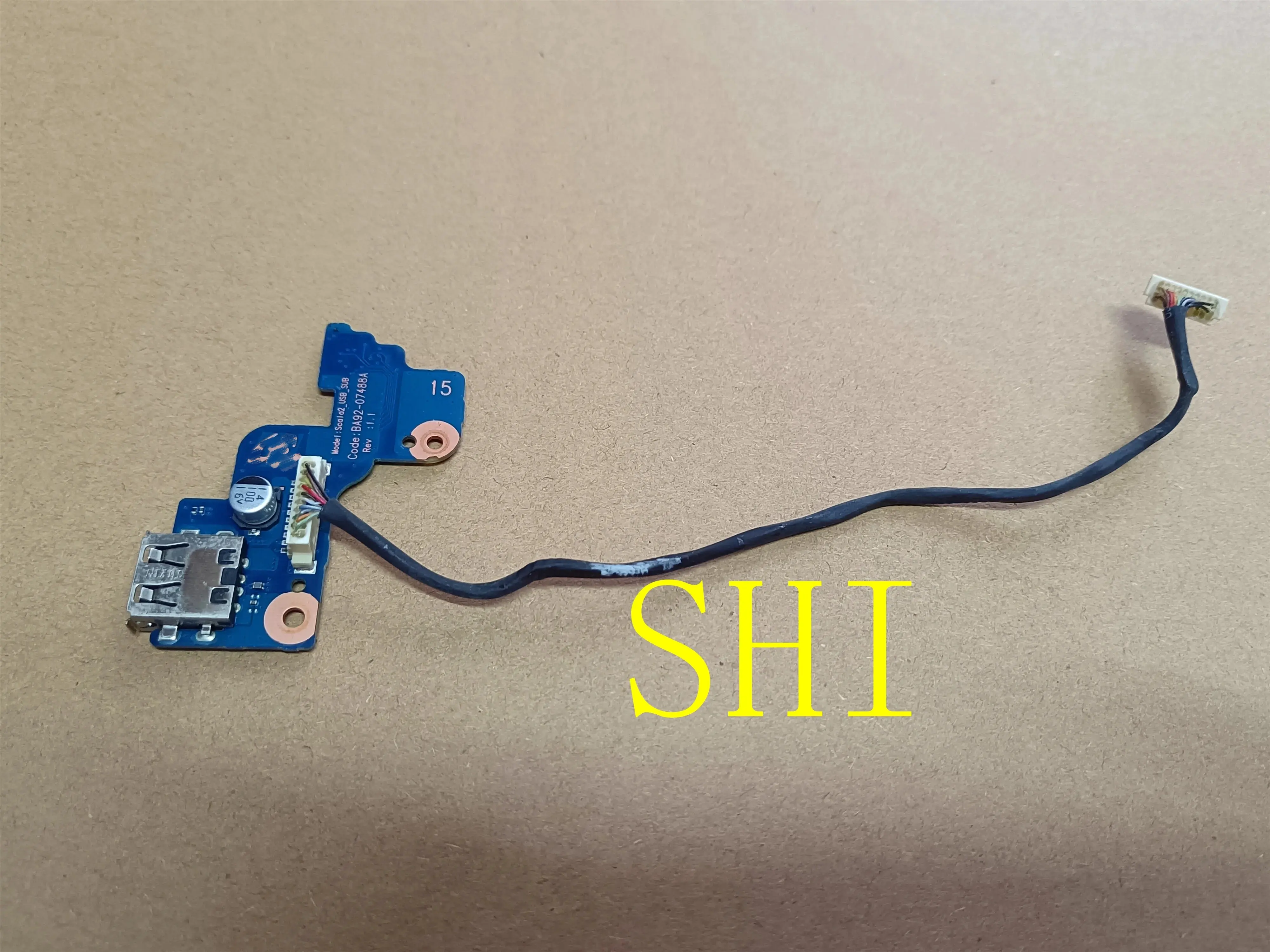 

BA92-07488A used Genuine FOR SAMSUNG RV515 RV520 SERISI USB BOARD WITH CABLE free shipping