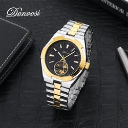 Denvosi Luxury business leisure glow-in-the-dark men's waterproof automatic mechanical watch