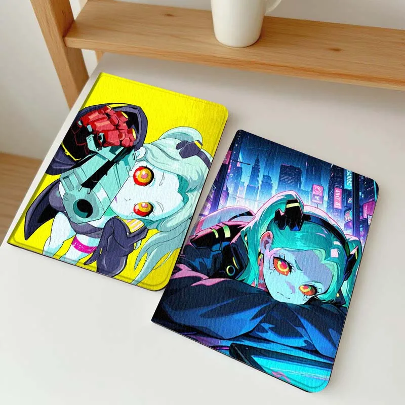 

C-Cyberpunk R-Rebecca Gift Tablet Case For Apple iPad Air Pro mini 1 2 3 4 5 6 7 8 9 11 M2 M3 M5 M4 5th 6th 7th 10th 11th