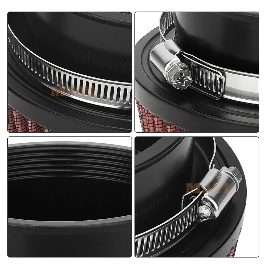 Air Filter Kit With Guide Holder Seal Bolts For Yamaha YFZ450 YFZ450R YFZ450X YFZ450R SE 2008-2024 O.E.M# 5TG-14451-00-00